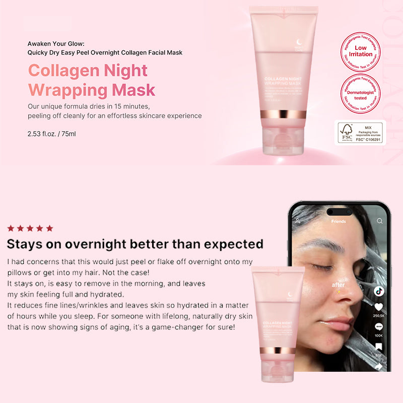 n Collagen Wrapping Peel Off Facial Mask