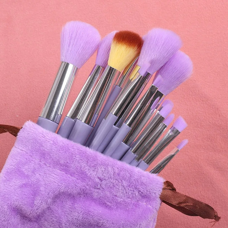 Soft Fluffy Makeup Brushes Set