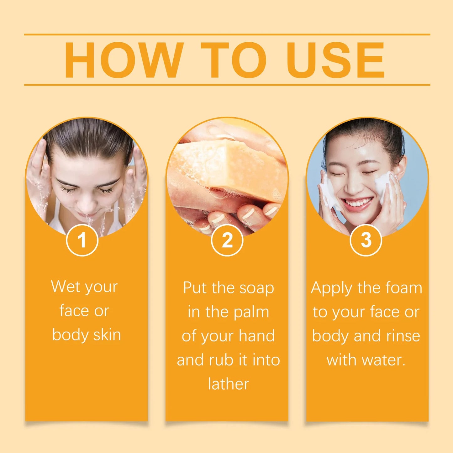Ouhoe Kojic Acid Turmeric Soap – Brighten & Reduce Dark Spots