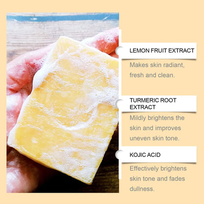 Ouhoe Kojic Acid Turmeric Soap – Brighten & Reduce Dark Spots