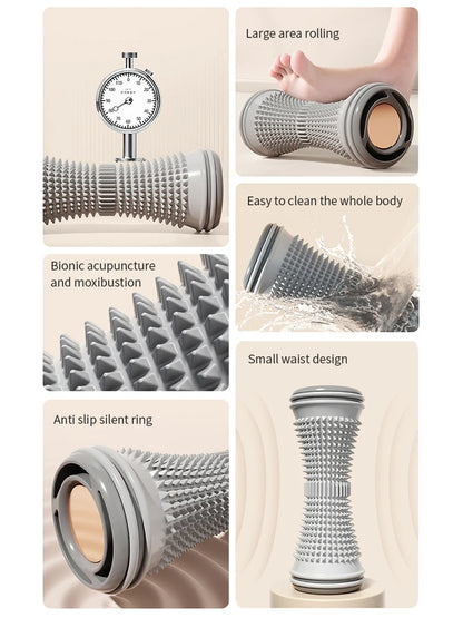 Foot & Calf Massage Roller Yoga & Muscle Relaxation Tool