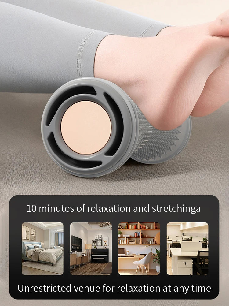 Foot & Calf Massage Roller Yoga & Muscle Relaxation Tool