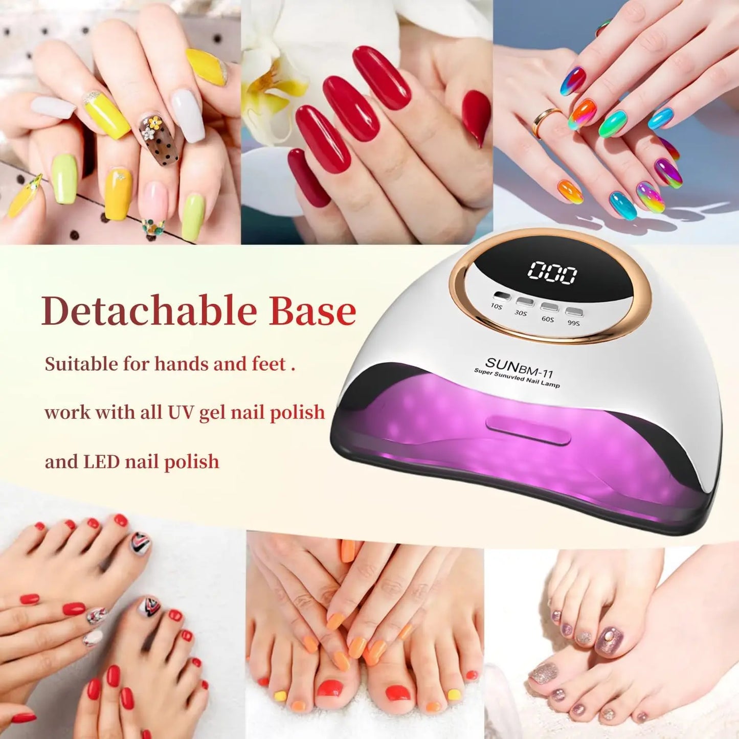 Professional UV LED Nail Lamp - Fast Gel Polish Curing Light Online