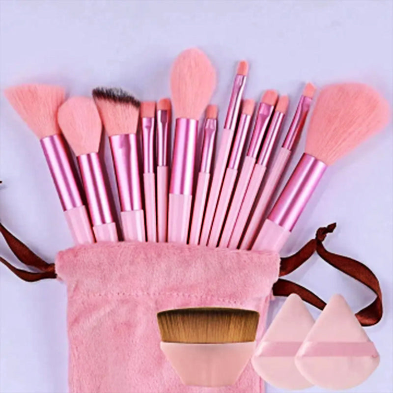 Portable Makeup Brush Set