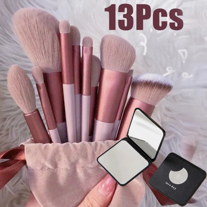 Soft Fluffy Makeup Brushes Set