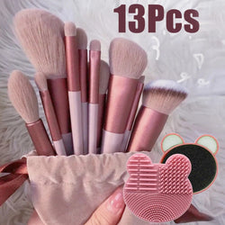 Soft Fluffy Makeup Brushes Set