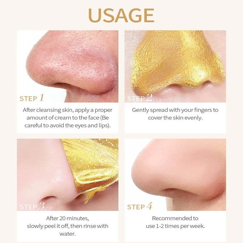 24K Gold Snail Collagen Peel Off Mask